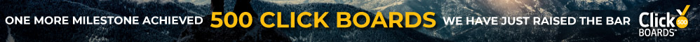 Image of MikroElektronika's 500 Click Boards Banner